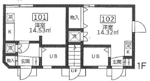 サンエール京成立石の物件間取画像